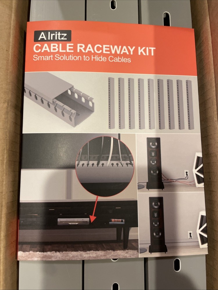Alritz Cable Raceway Kit Smart Solution To Hide Cables