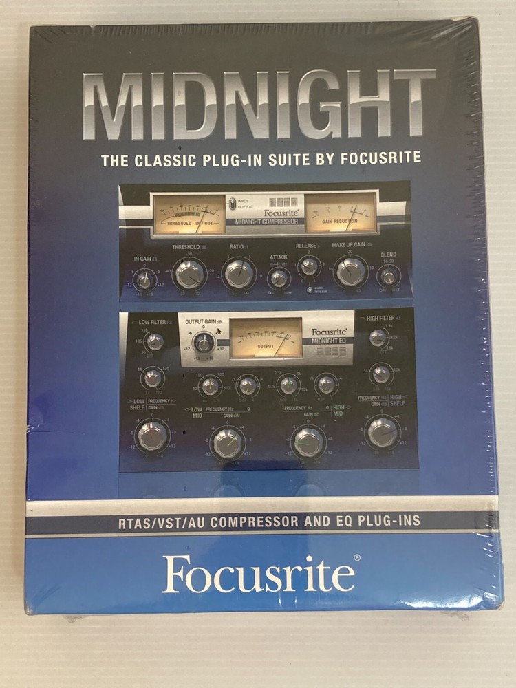 Focusrite Midnight Classic Plug-In Suite NEW & Sealed