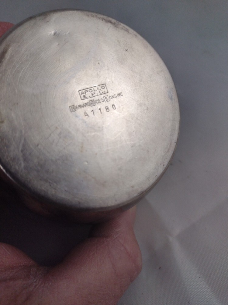 Bernard Rice's Sons Apollo E.P.C.Silver Plated Apple