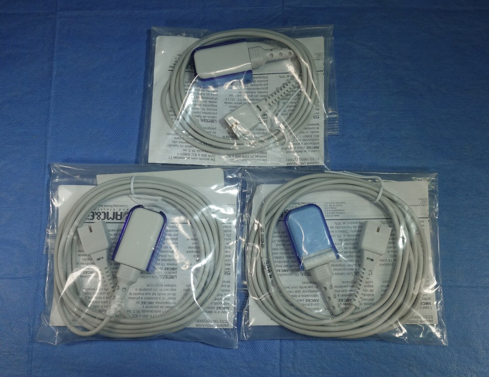 AMC/Nellcor DEC8 SPO2 Extension Cable - NEW