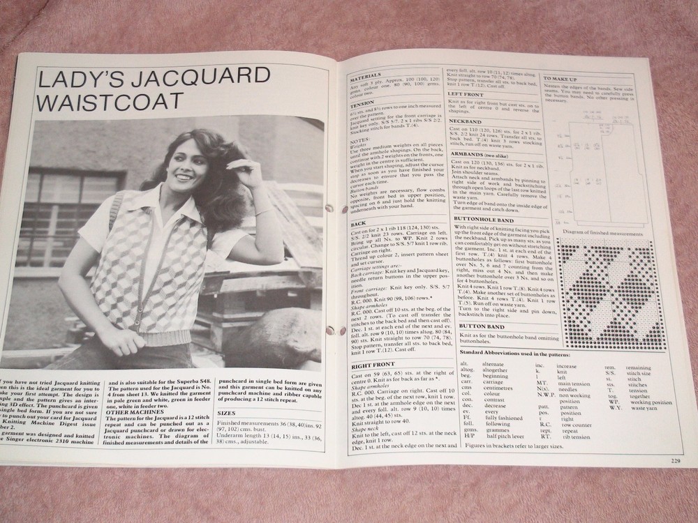 KNITTING MACHINE MAGAZINE KNITTING MACHINE DIGEST ISSUE 7