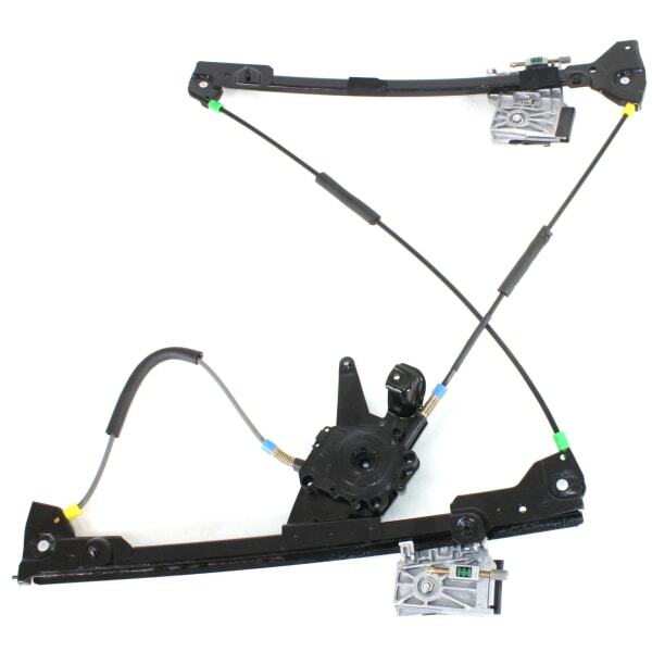 Front, Driver Side Power Window Regulator, Without Motor For 95-02 CABRIO