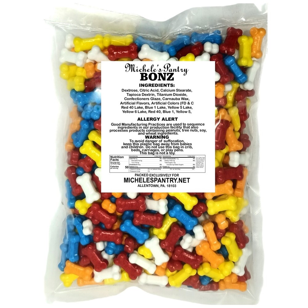 Bonz Bone Shaped Candy 2 LBS
