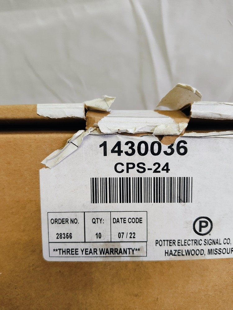 POTTER CPS-24 10 PACK NEW/OPEN BOX