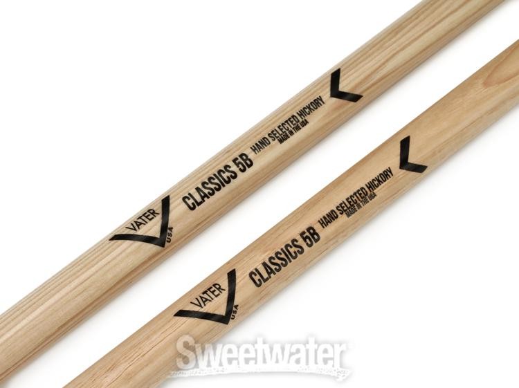 Vater Classics Drumsticks 3-pack - 5B - Wood Tip