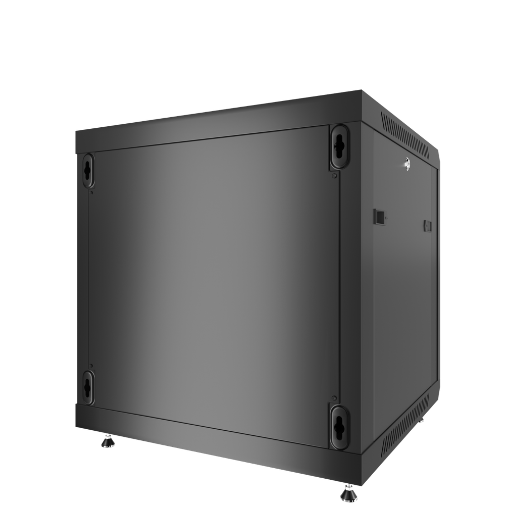 15U Wall Mount Server Rack Locking Network Cabinet Box Data Enclosure 18” Depth
