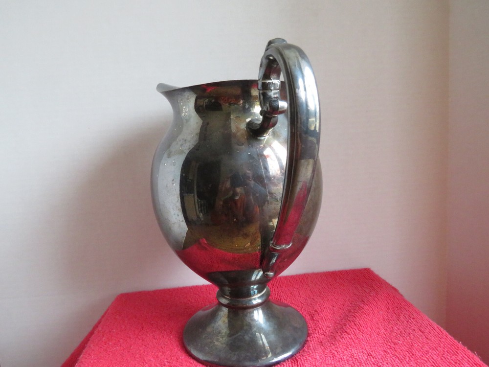 Lehman Brothers Silverplated Pitcher