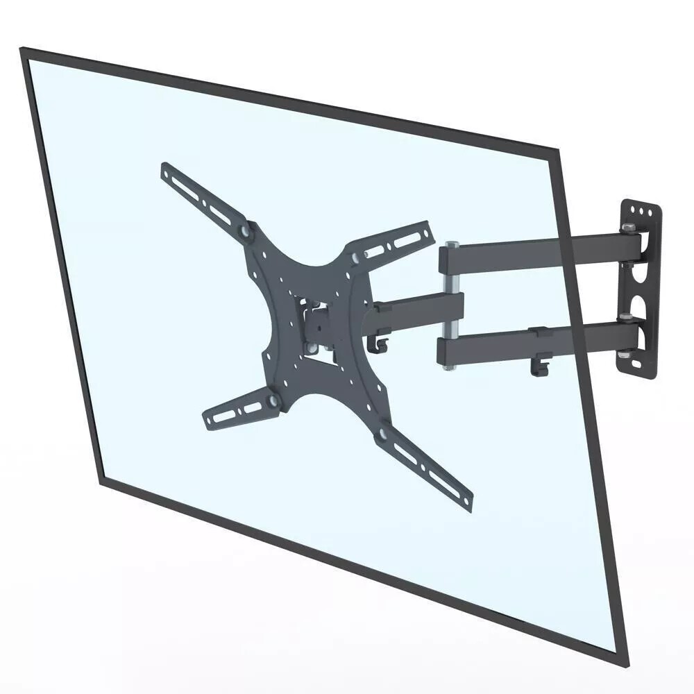 TV Wall Mount Bracket Swivel Tilt Full Motion 26 32 40 45 50 55in UP 25KG
