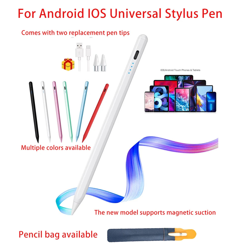 Universal Stylus Pen for Android & iOS Capacitive Touchscreen Compatible with...