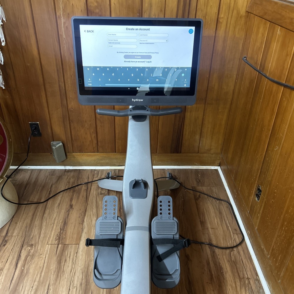 Hydrow Smart Rowing Machine Touchscreen Indoor Rower