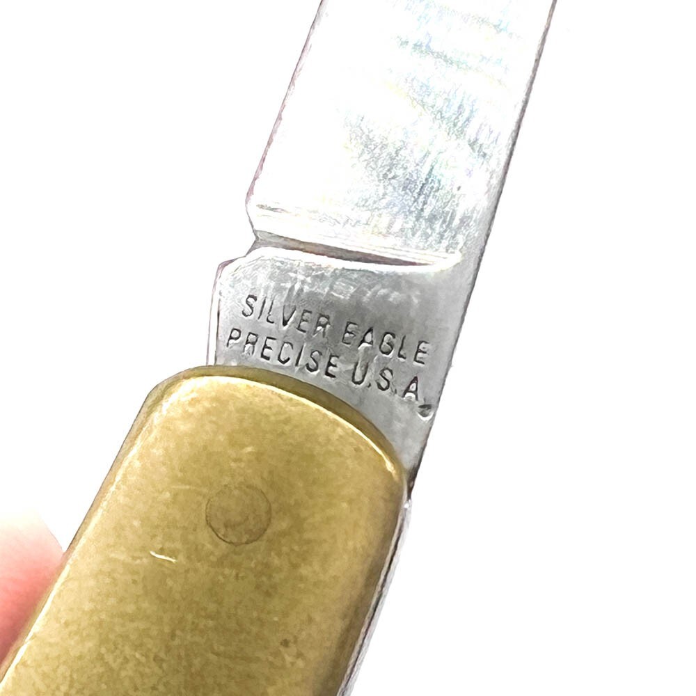 Silver Eagle Precise USA, All Stainless Folding Pocket Knife