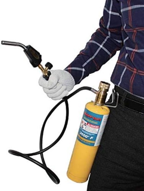 Professional Brass Welding Torch - Portable Design