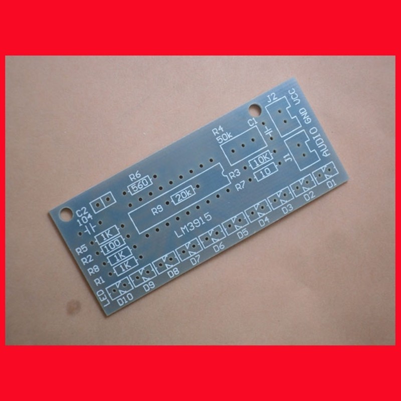10LED Sound Level Indicator Spectrum Analyzers for Electronic Soldering Assembly