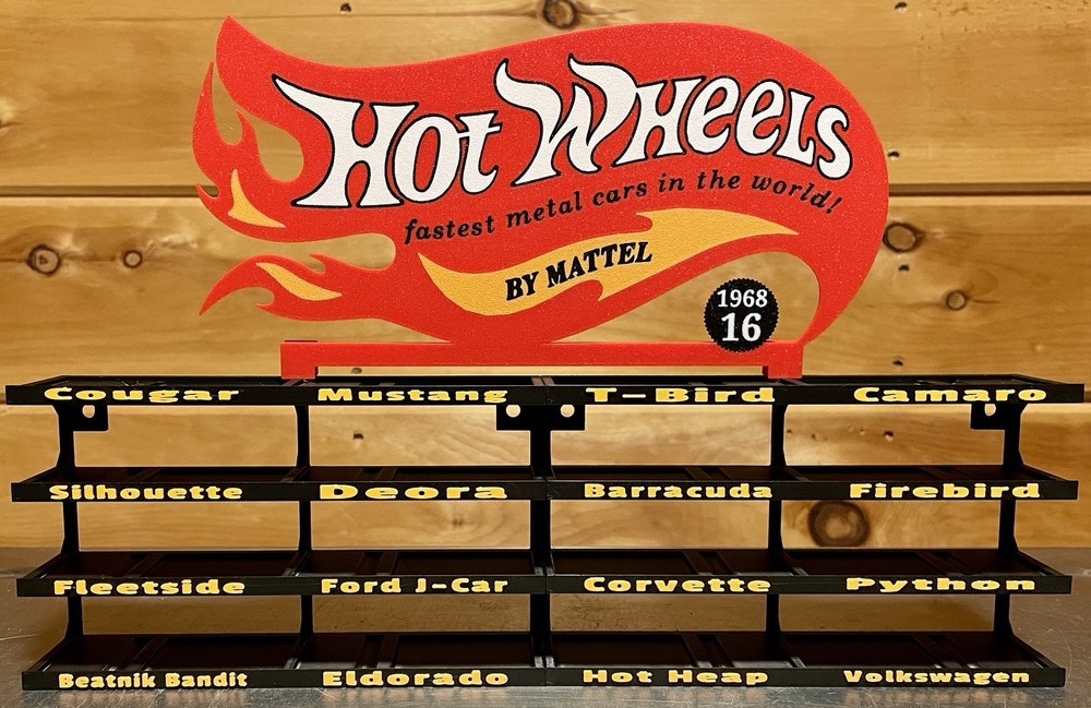 Custom Hot Wheels Original 16 Display