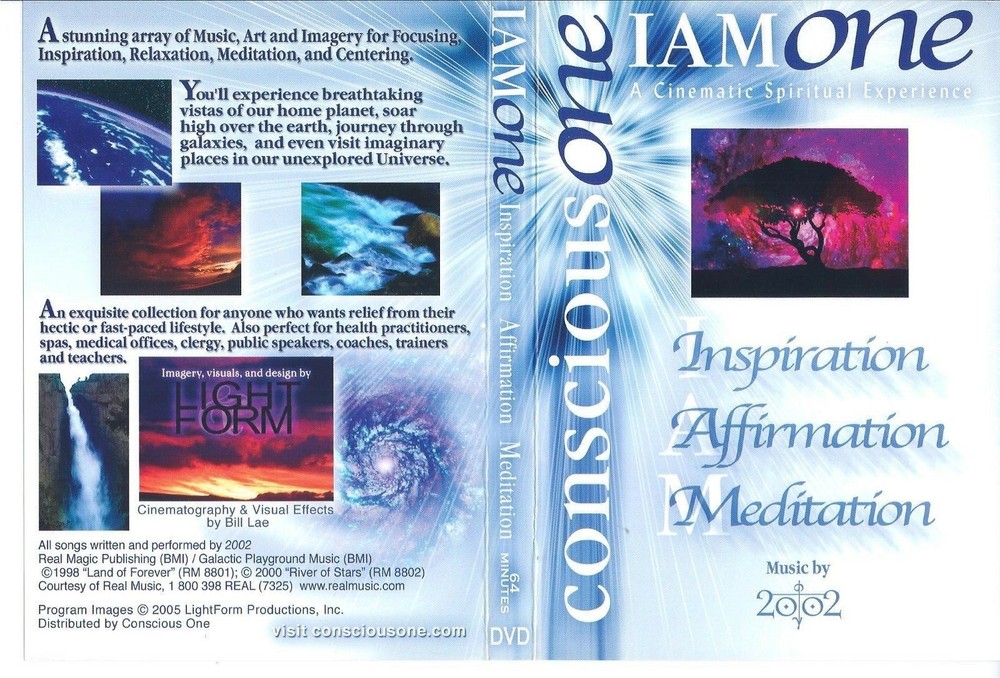 Conscious One - I Am One by Lightform Producions - DVD
