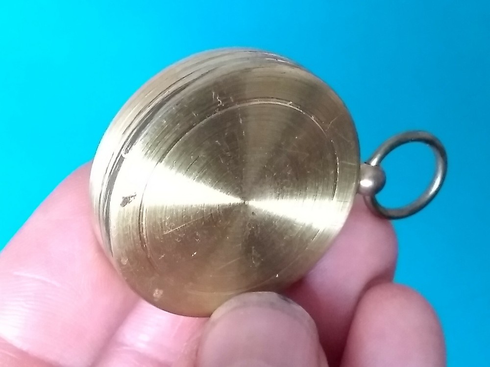 Brass Magnetic Compass, German.