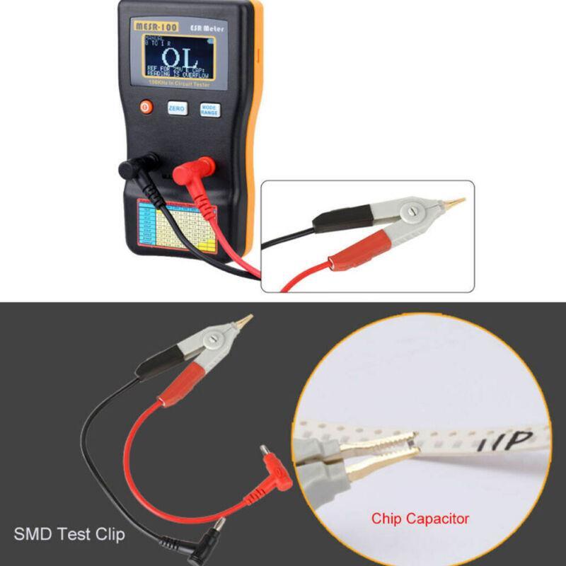 High Precision Capacitor Meter Measuring Resistance Circuit Tester MESR-100