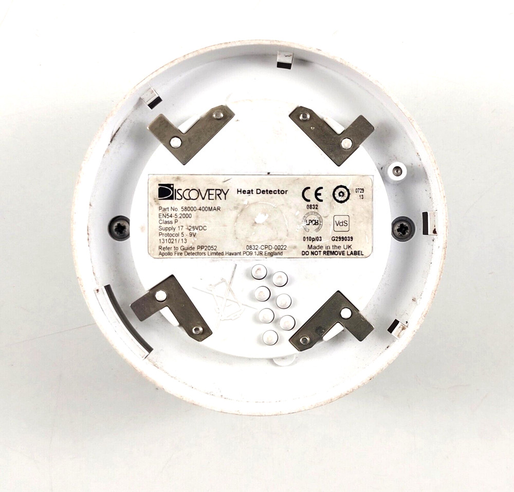 Apollo / Discovery 58000-400MAR Heat Detector Without Base