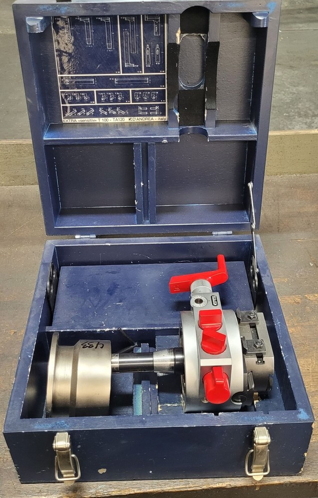 D’Andrea Sensitiv TA120 Boring/Facing Head - R8 Shank