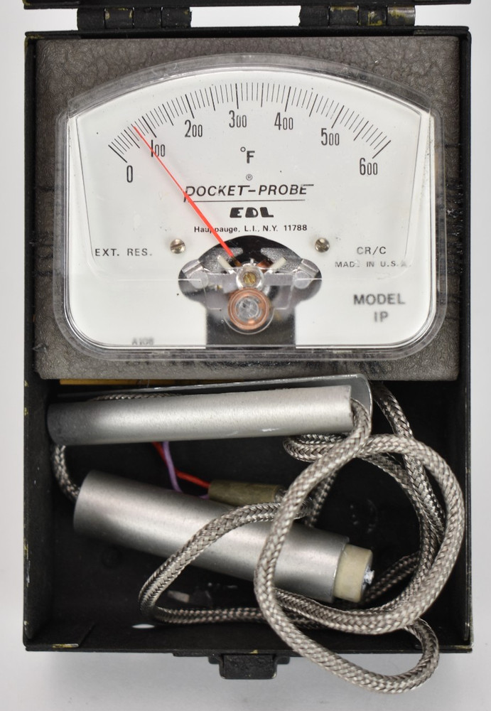 EDL Pocket-Probe Pyrometer Model IP - 0-600 Degrees Fahrenheit