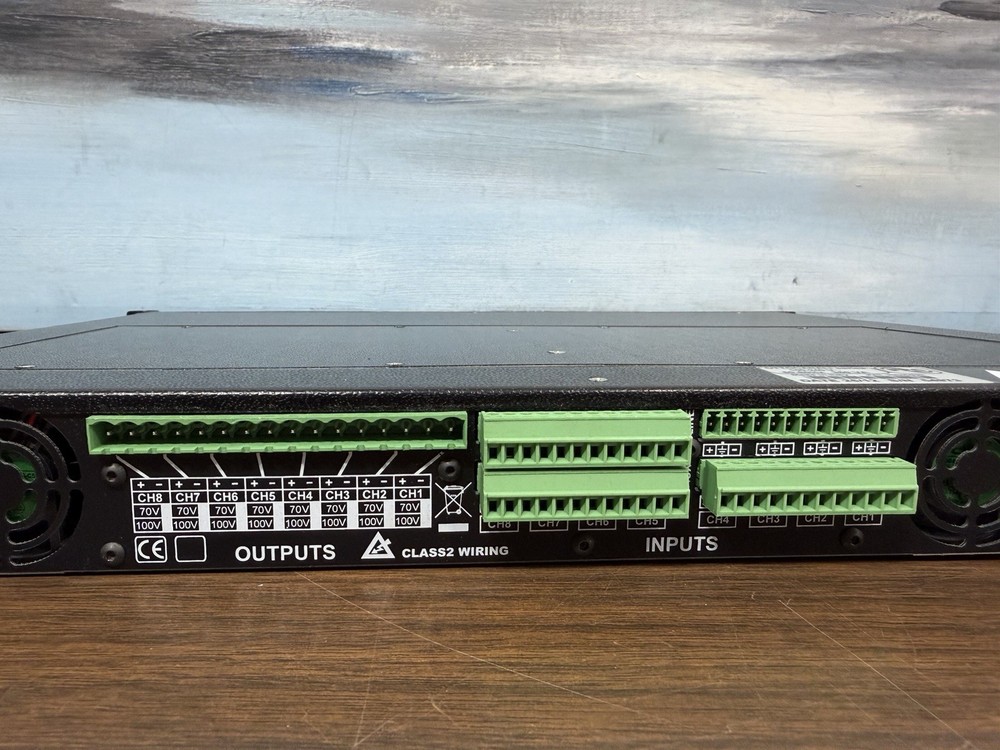 Powersoft Quattrocanali 1204 DSP+ETH Power Amplifier Working Great