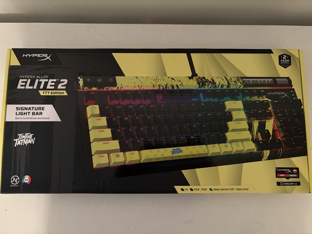 Keyboard, Mouse, & Mousepad bundle!(HyperX TimTheTatman)