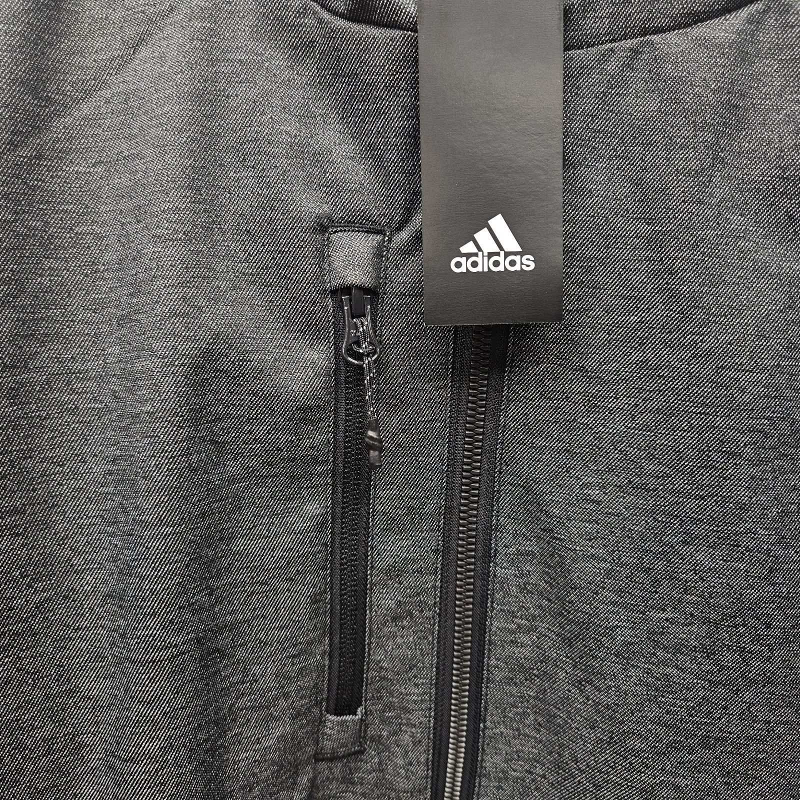 Men's Adidas Game Built Heavyweight Athletic Grey Jacket / BV3956 / Extra Large