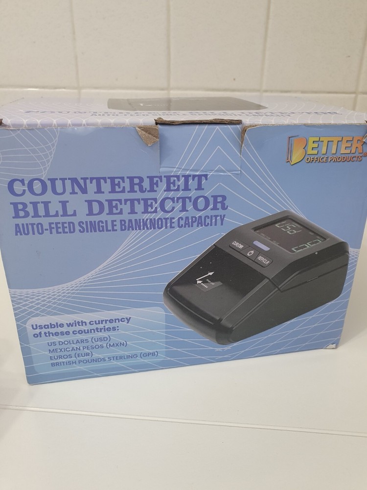 Counterfeit Bill Detector