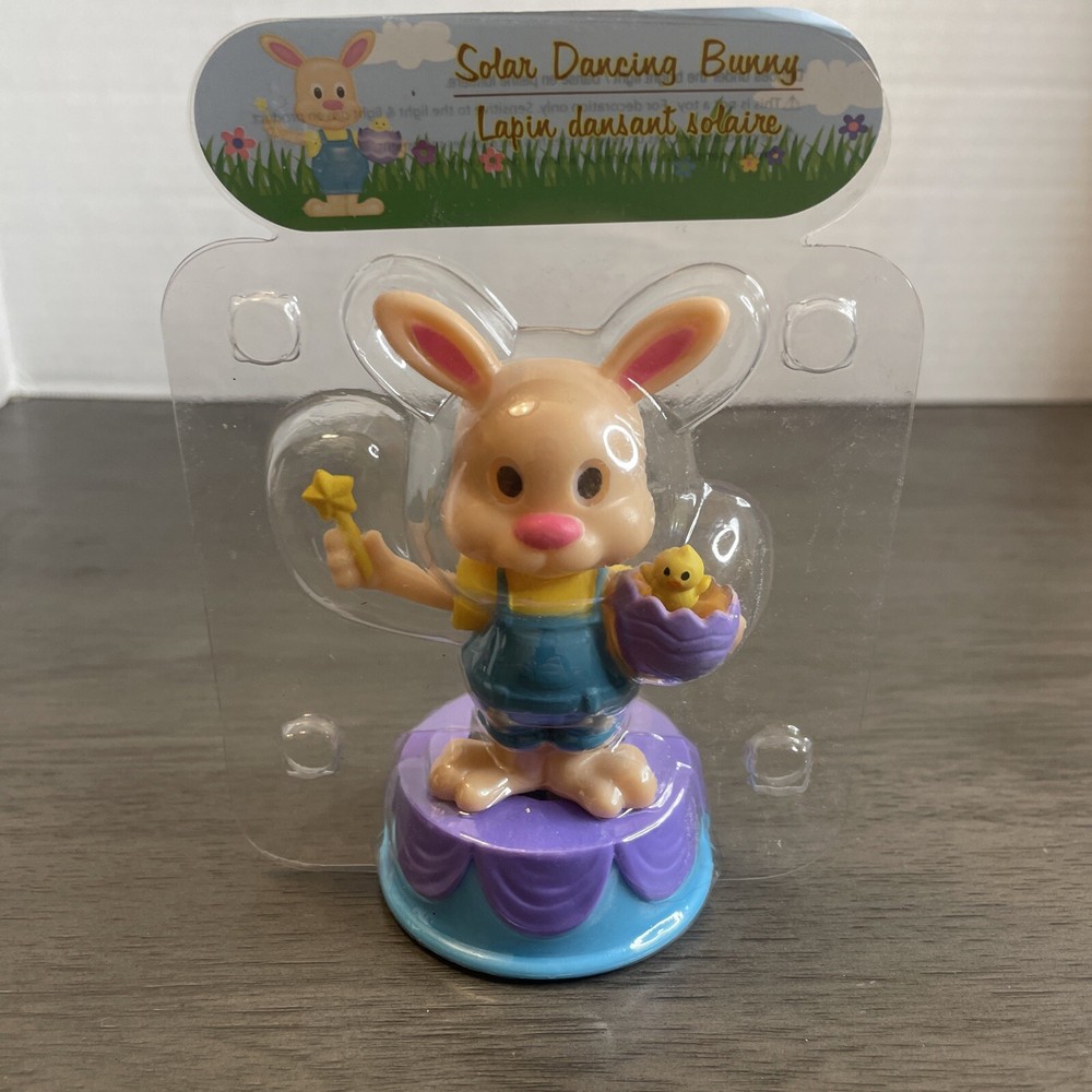 Solar Dancing Bunny - Tan - Easter Decoration - 2016 Edition