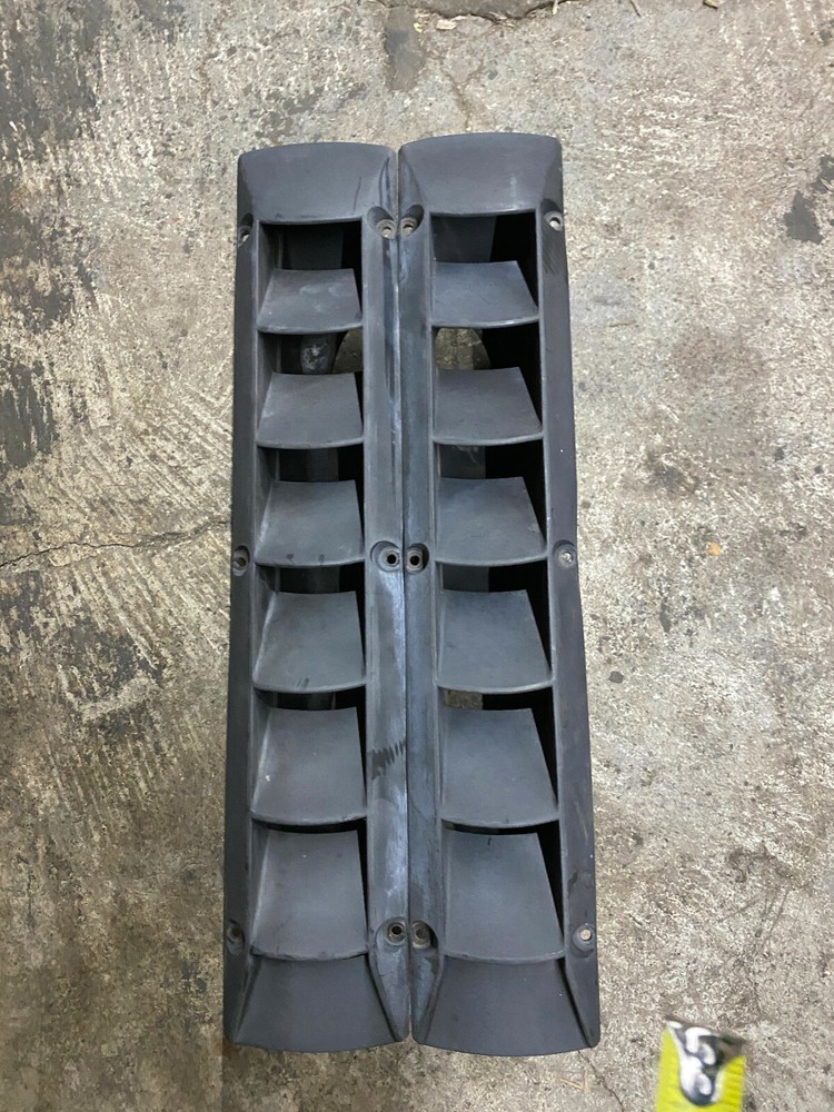 Marine Boat Side Panel Covers Plastic BLACK (PAIR)