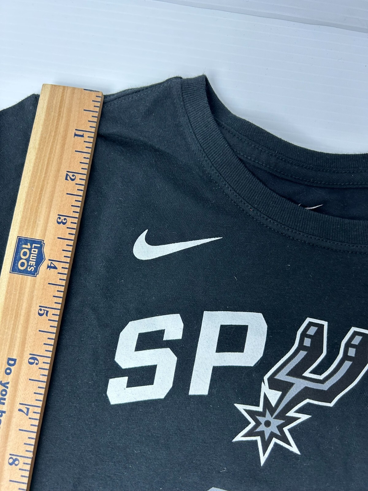 Nike NBA San Antonio Spurs #10 DeRozan Dri-Fit Tee Womens Size Large 871442-016