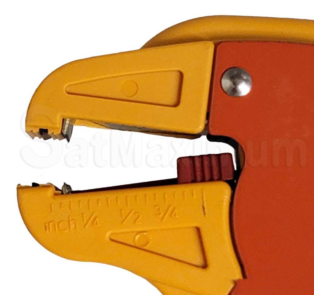 Heavy Duty Self Adjustable Automatic Electrical Wire Stripper Cutter 2-in-1 Tool