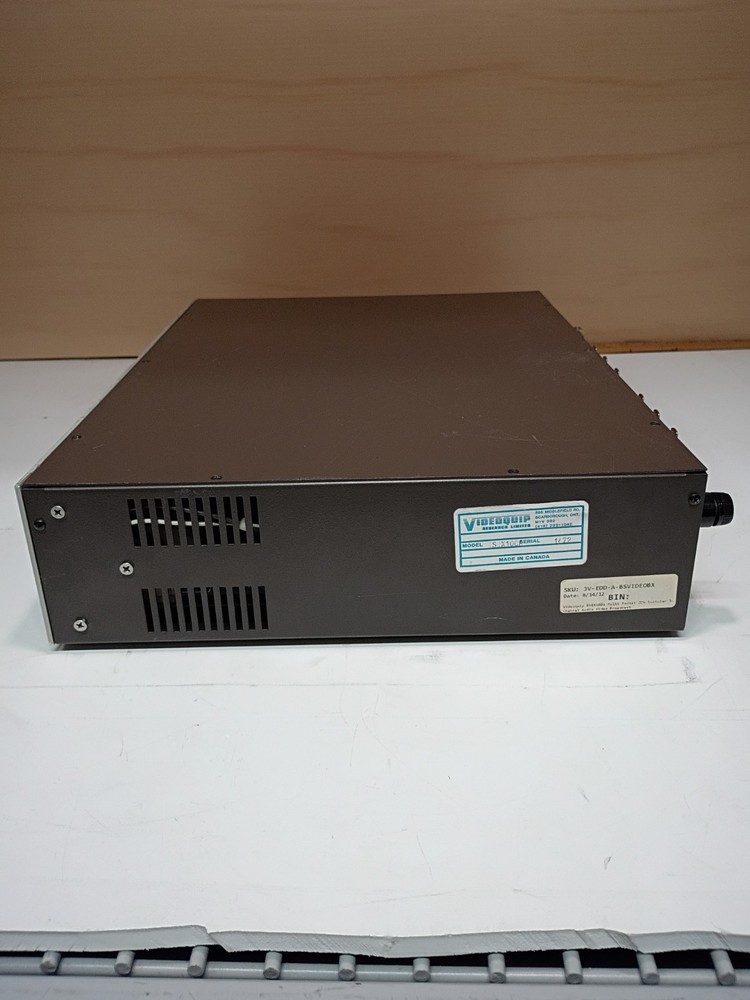 Untested Videoquip BSBX100A Multi Format 3-Channel Dub Switcher AV For Broadcast