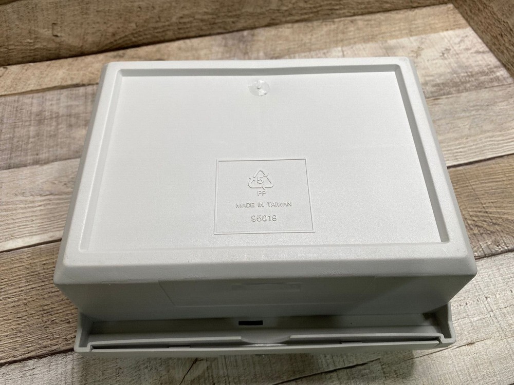 Comp USA Disk Diskette Drawer Cabinet Case Box for floppy disk LOCKS WITH KEY!