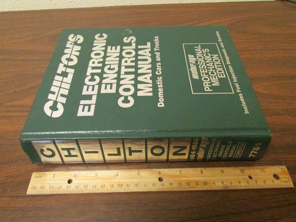 Chilton’s 7781 Professional Electronic Engine Controls Manual  Domestic