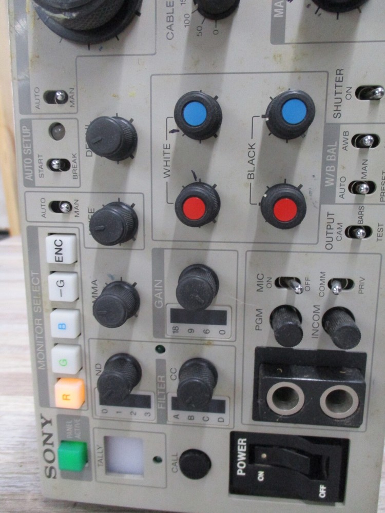 SONY CCU-350 CAMERA CONTROL UNITS 2013
