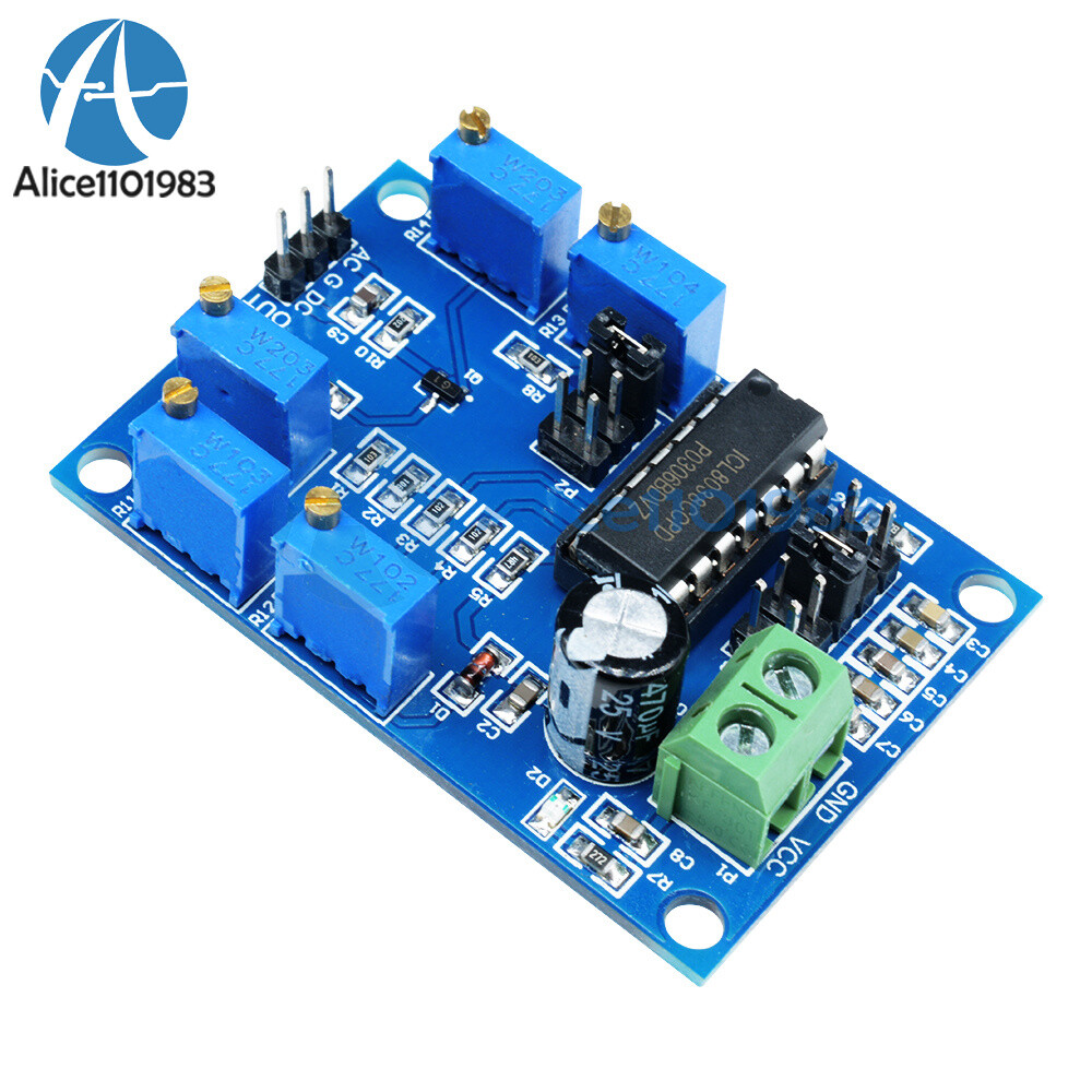 ICL8038 Low/Medium Frequency Signal Source Waveform Sine Signal Generator Module
