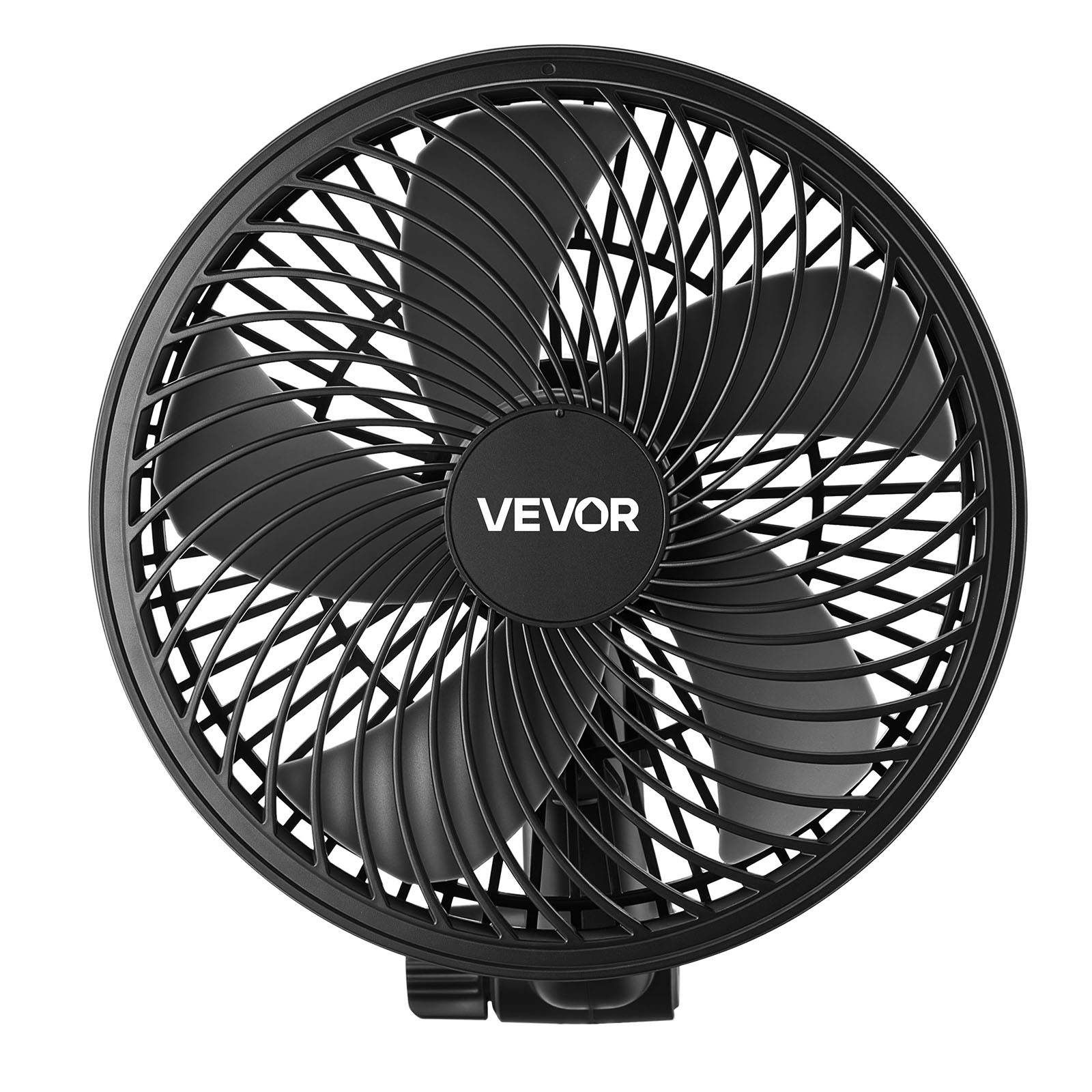 VEVOR Grow Tent Clip-On Plant Fan, Rechargeable USB, 2-Pack