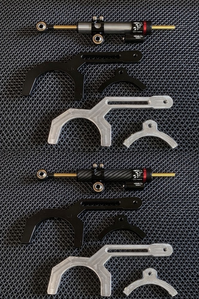 Matris Short Steering Stabilizer Set for Vespa PX Excel Handlebar Bracket