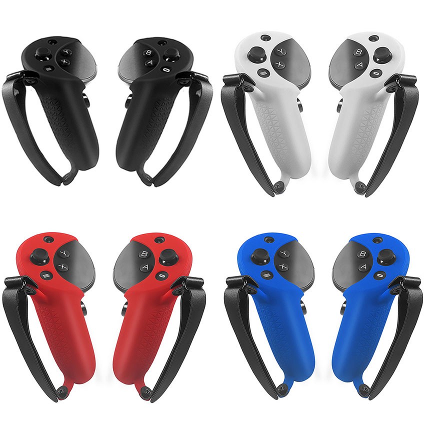 VR Controller Silicone Case Cover for Quest Pro VR Headset Anti Drop Hand Grip
