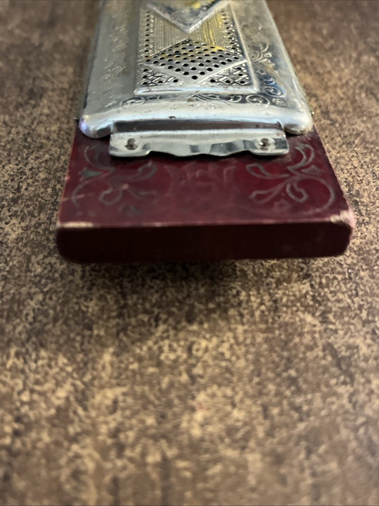 Vintage 7” hohner harmonica hammered reeds