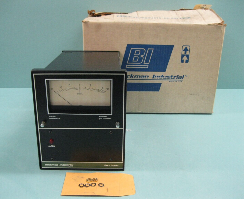 Beckman RA6-A34A-JA-KF-C1 Solu Meter Conductivity Controller NEW / NOS B1