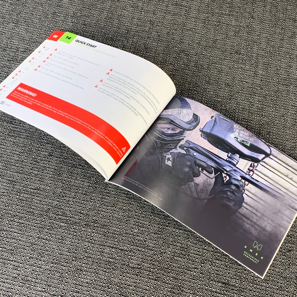 Planet Eclipse Gmek Trigger Frame Manual - paintball