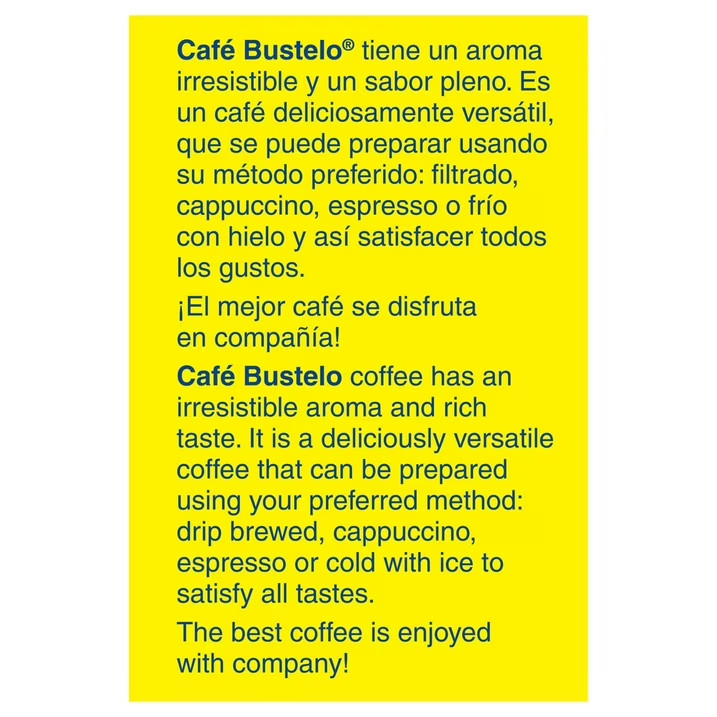 ( 2 Pack ) Cafe Bustelo Ground Coffee, Dark Roast, 16 oz Brick