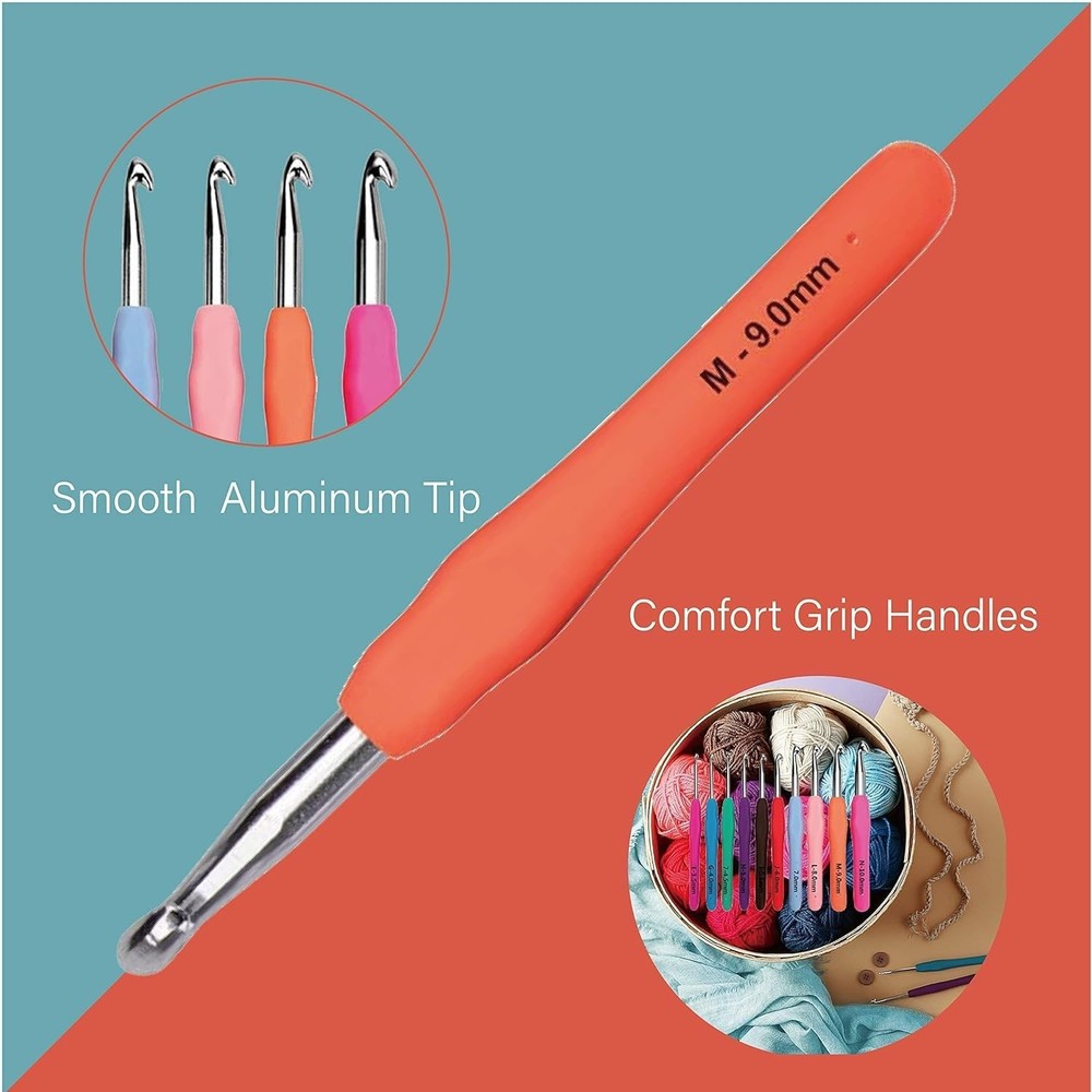 Ergonomic Crochet Hooks for Arthritic Hands