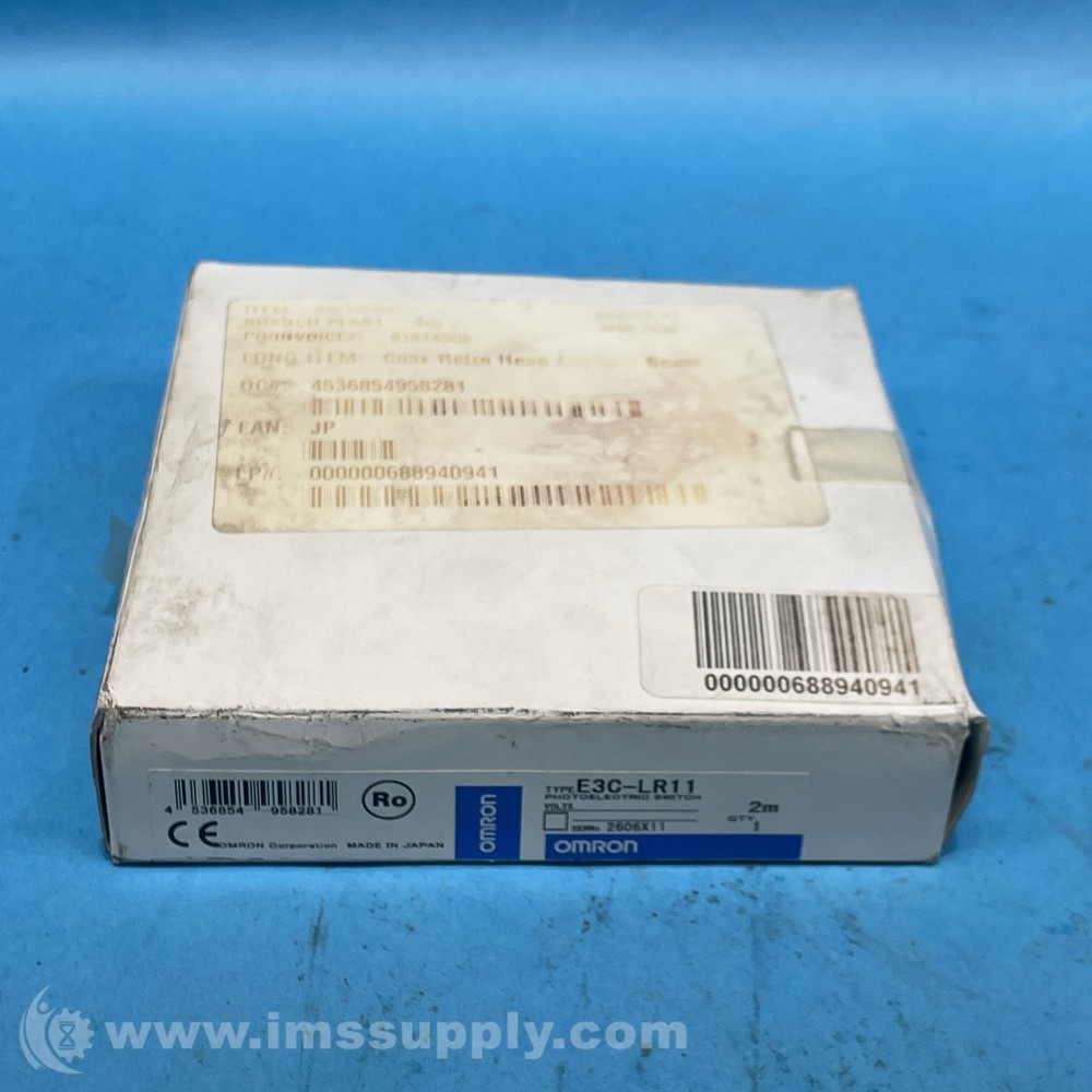 Omron E3C-LR11 Photoelectric Sensor FNOB