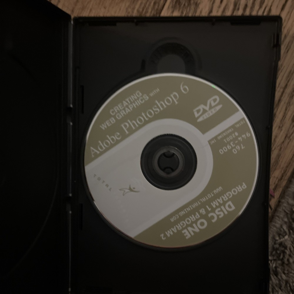 New Total Training for Adobe Photoshop 6 DVD set