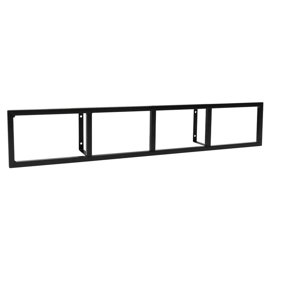 3-Stand Wall Mount CD Rack - Space-Saving Media Storage Organizer