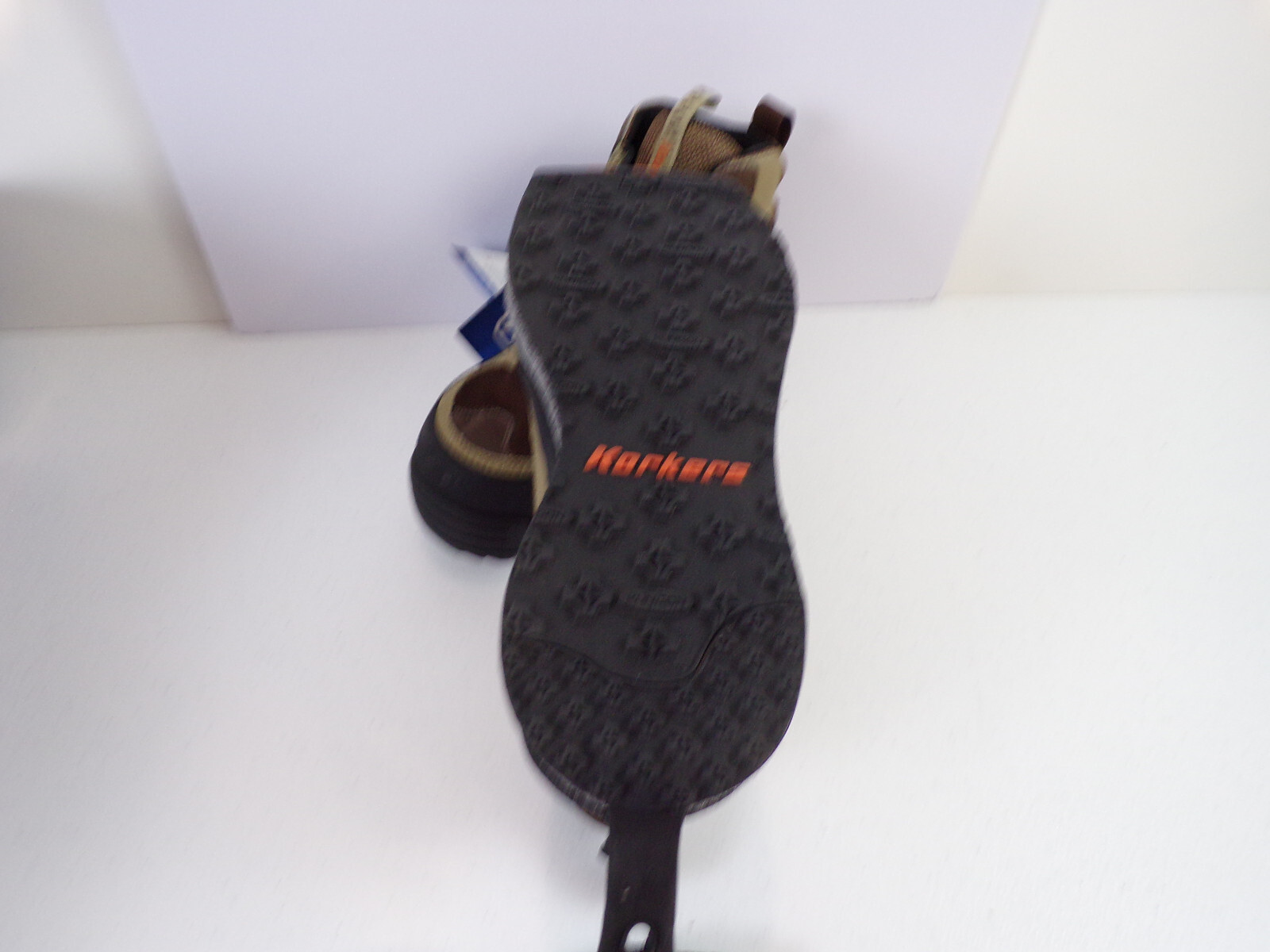 Korkers Greenback Wading Boots Fishing Felt & Kling-On, Men’s 7