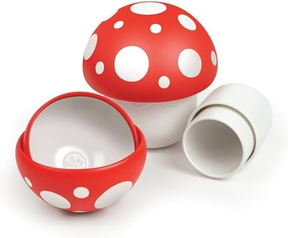 Fred Mushroom Measuring Cups Set, Space-Saving Kitchen Measuring Tools